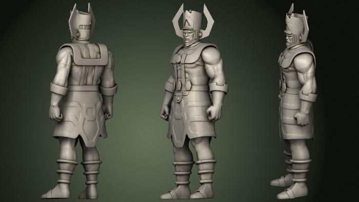 Military figurines (STKW_1016) 3D model for CNC machine